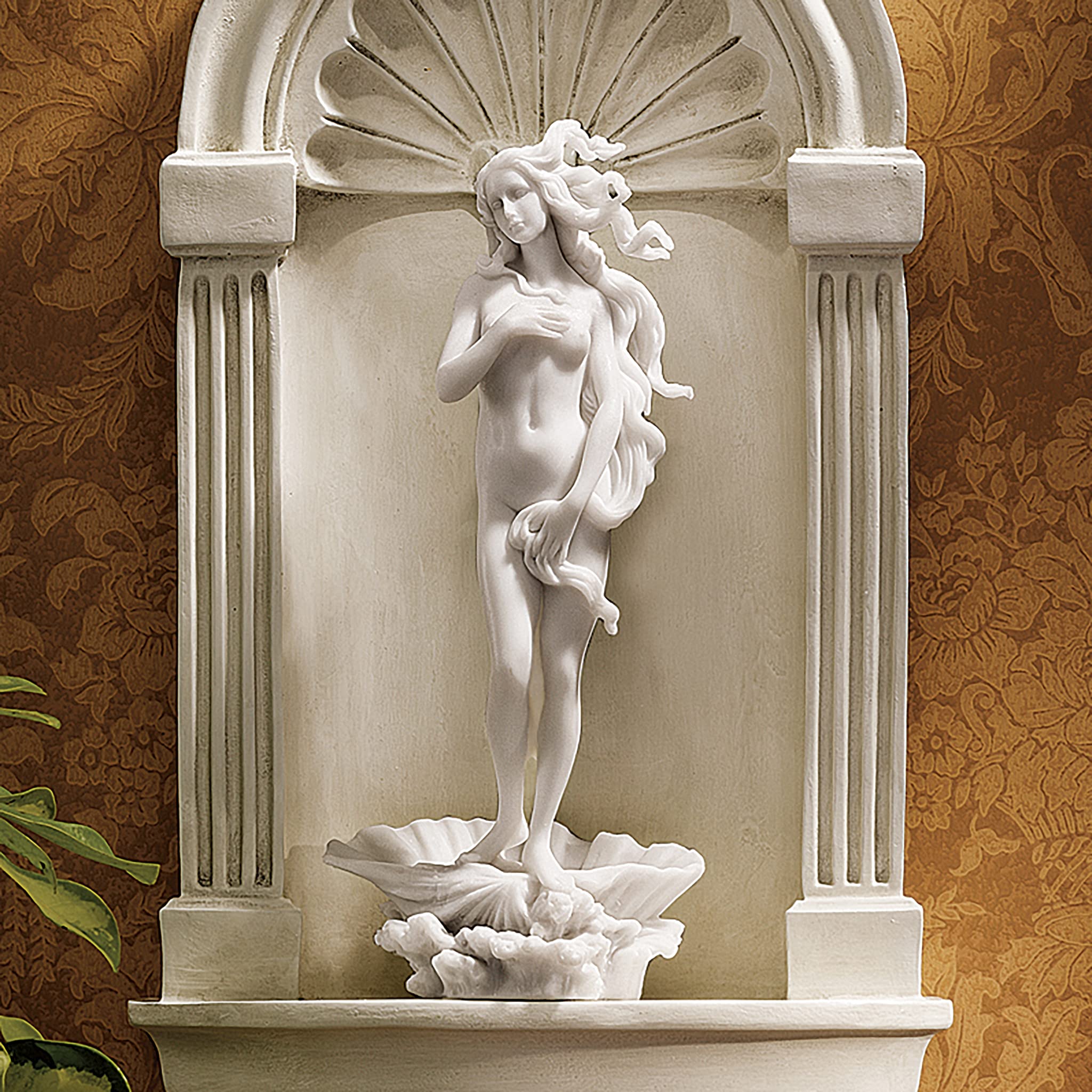 Amazon.co.jp: Design Toscano Birth of Venus (1486) Bonded Marble